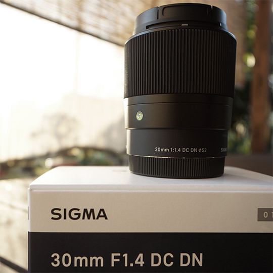 sigma-30mm-f1-4-dcdnの写真